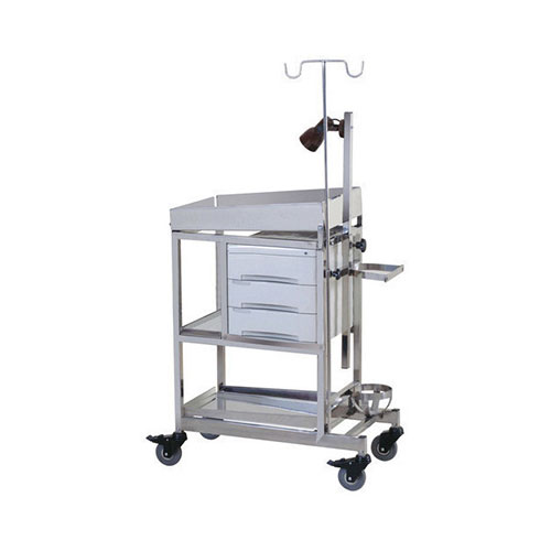 Infant Resuscitation Trolley, Baby Bassinet