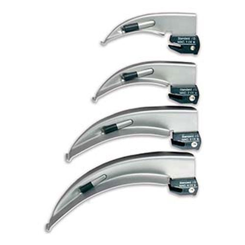 Macintosh Type Disposable Fiber Optic Laryngoscope Blades