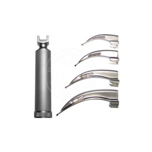 Macintosh Type Curved Laryngoscope Blades -Polished Finish