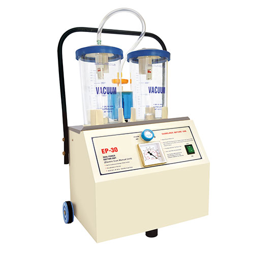Electric cum Manual Suction Units